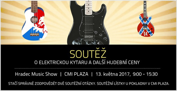 HMS 2017 - soutěžte o elektrickou kytaru