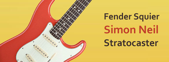 Elektrická kytara Fender Squier Simon Neil Stratocaster